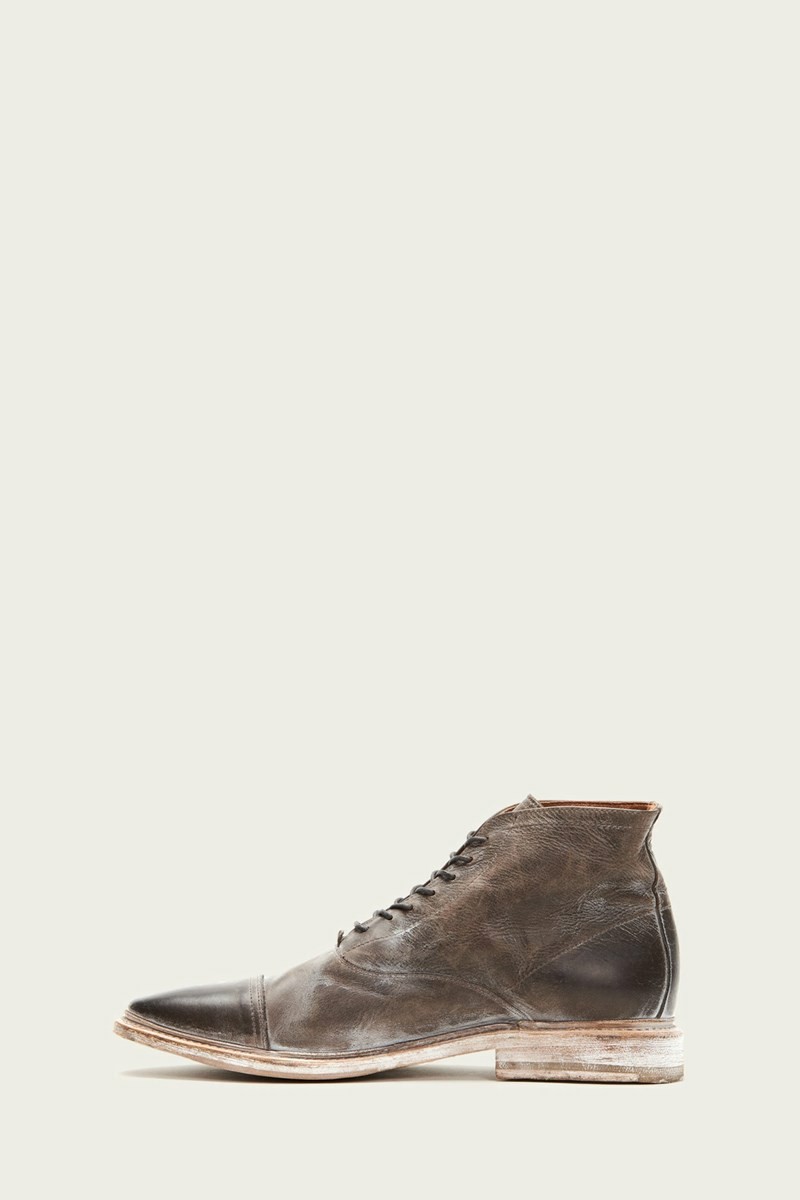 Chocolate Frye Paul Men Lace Up Boots | CDOU71380