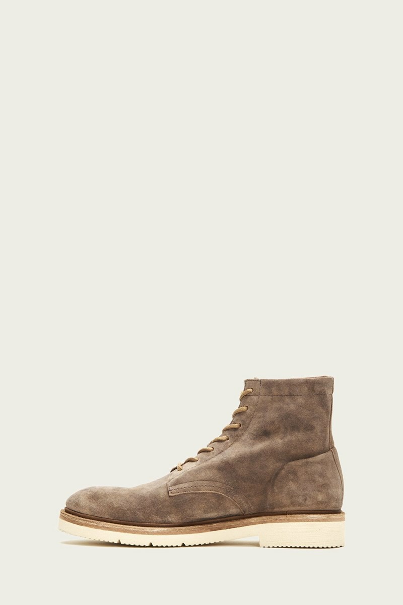 Grey Frye Bowery Light Men Lace Up Boots | CIHU93486