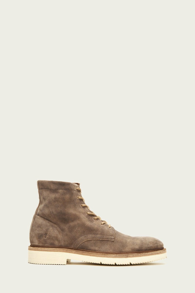 Grey Frye Bowery Light Men Lace Up Boots | CIHU93486