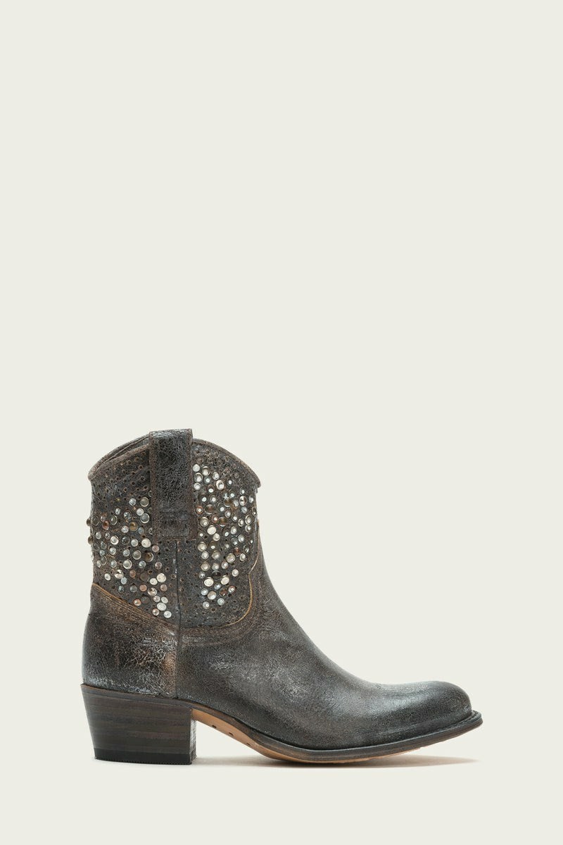 Grey Frye Deborah Studded Women Ankle Boots | DPWV27648