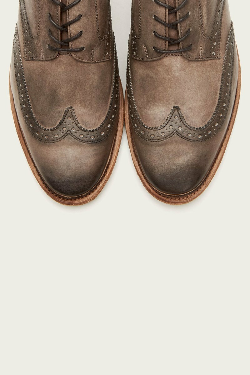 Grey Frye Paul Wingtip Men Oxfords | BLIS51047