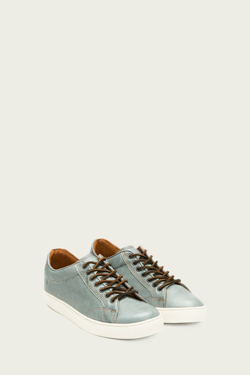 Grey Frye Walker Low Lace Men Sneakers | DFGB65987