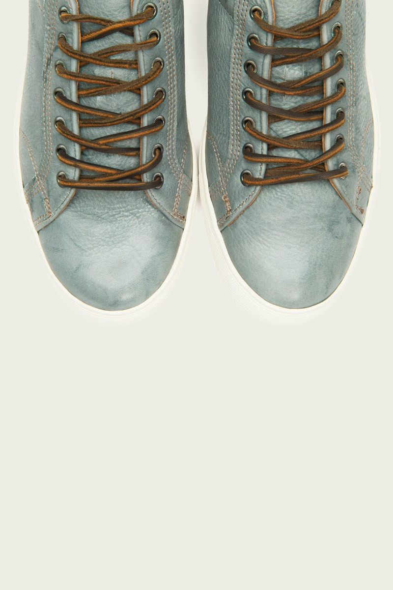 Grey Frye Walker Low Lace Men Sneakers | DFGB65987