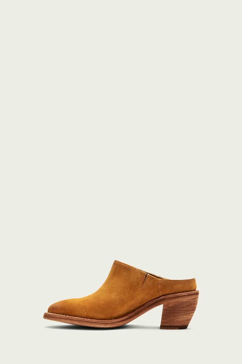 Mustard Frye Rosalia Women Mules | KRCM80643