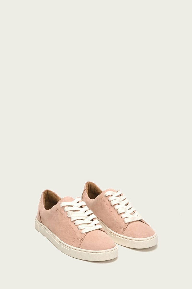 Pink Frye Ivy Low Lace Women Sneakers | JMSR86372