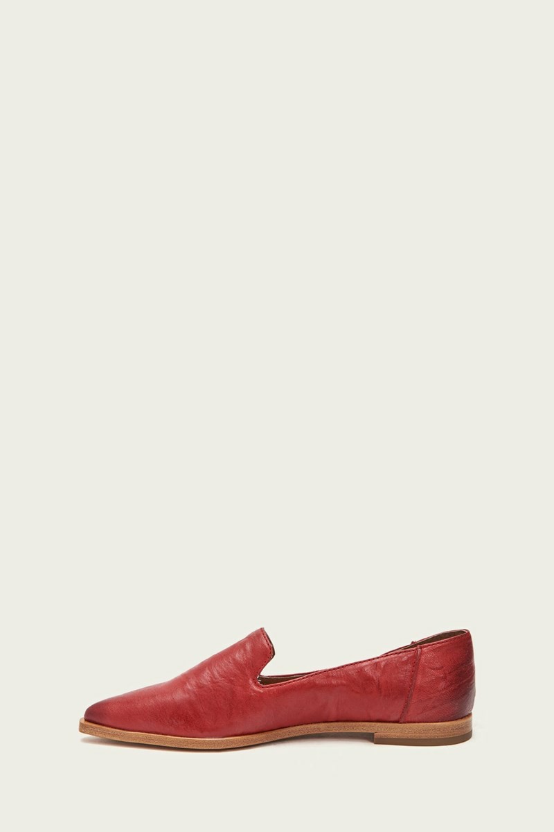 Red Frye Kenzie Venetian Women Flats | JYWD03465