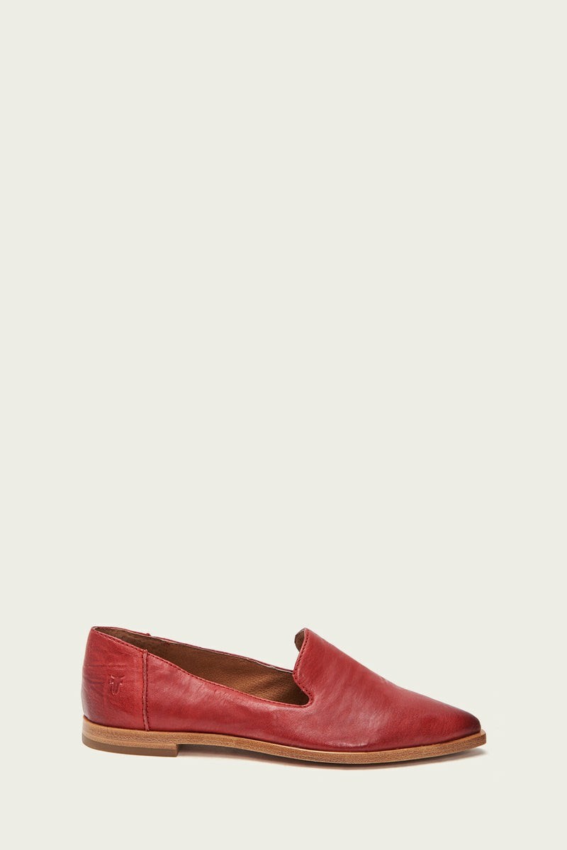 Red Frye Kenzie Venetian Women Flats | JYWD03465