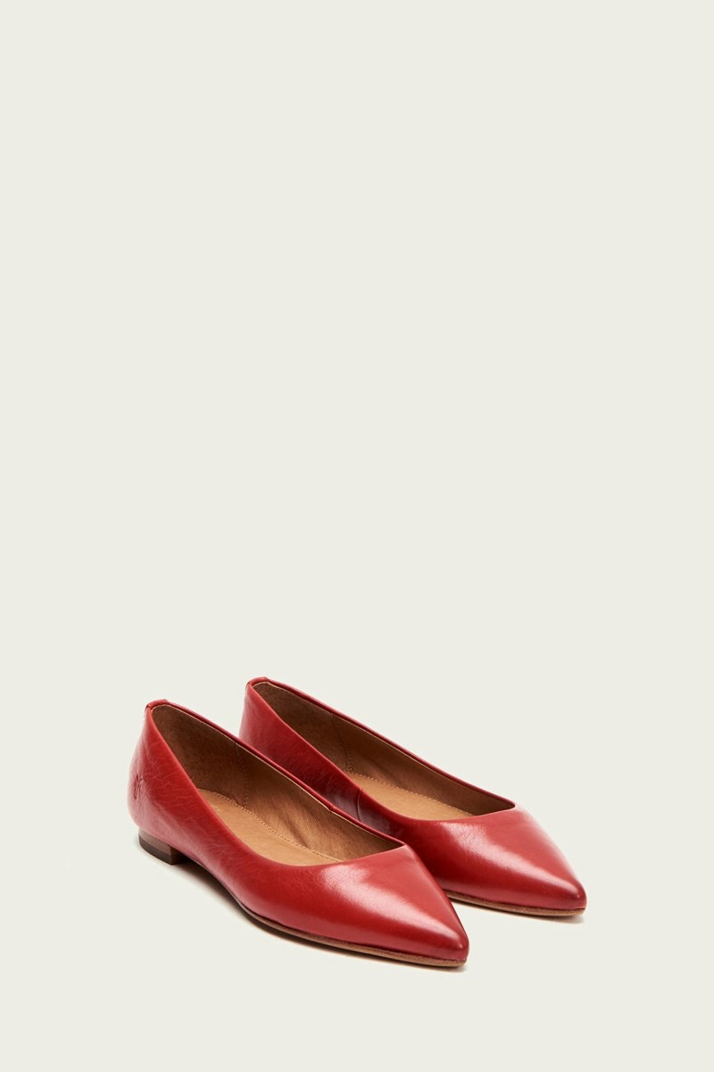 Red Frye Sienna Women Ballet Flats | UXBN25704