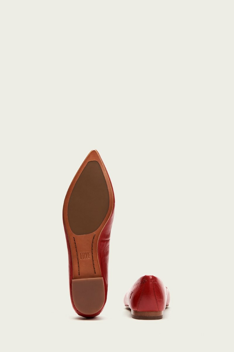 Red Frye Sienna Women Ballet Flats | UXBN25704