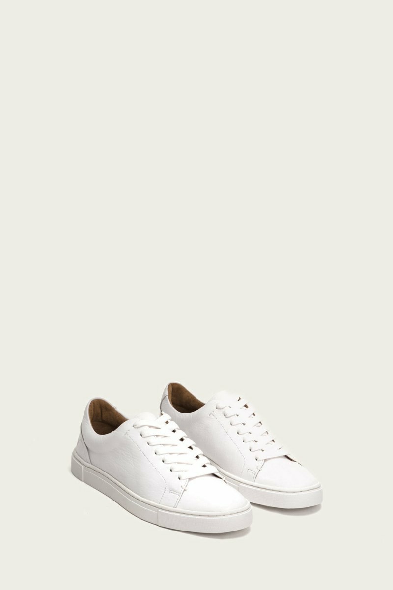 White Frye Ivy Low Lace Women Sneakers | NJAS06498