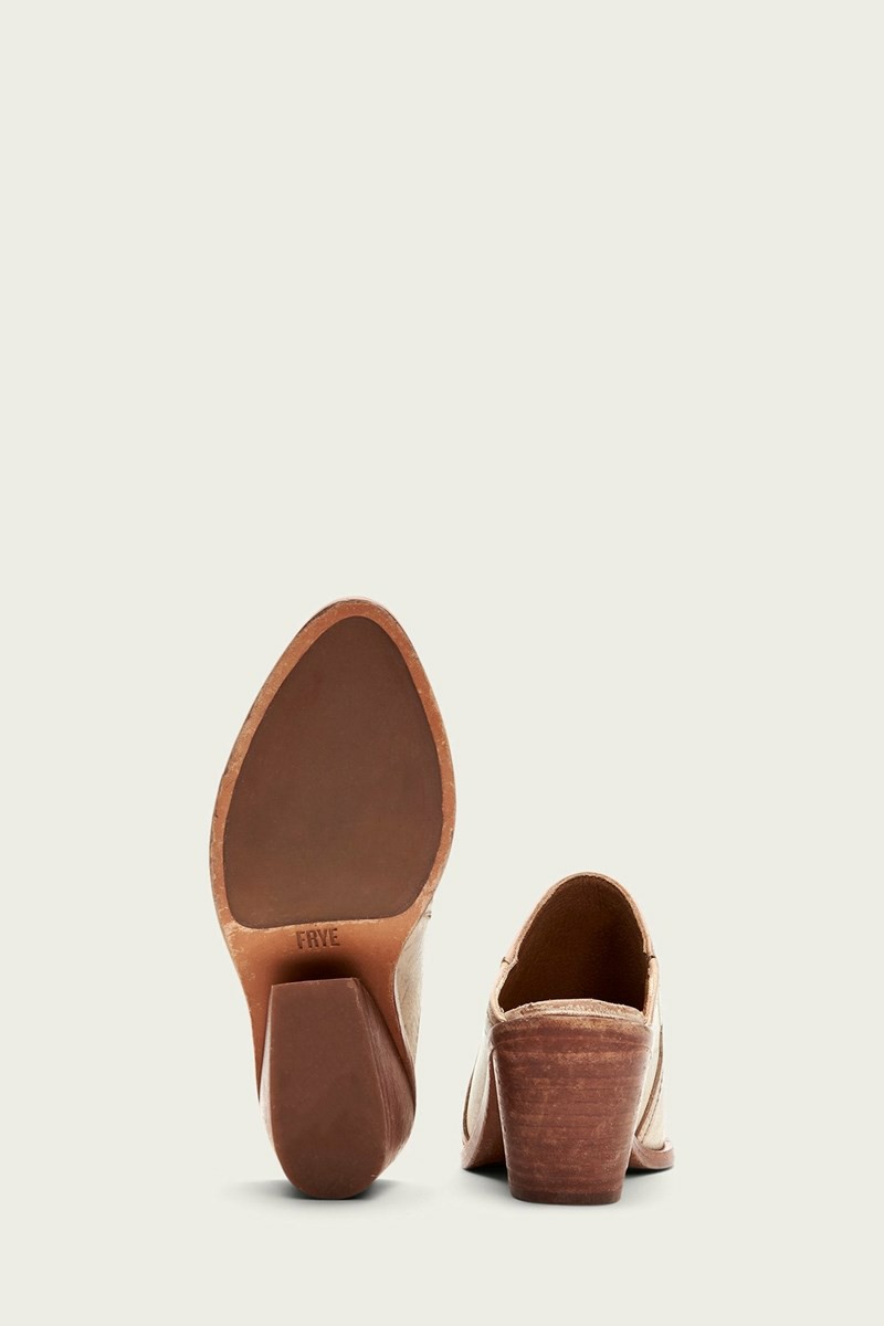 White Frye Serena Women Mules | UIJD92764